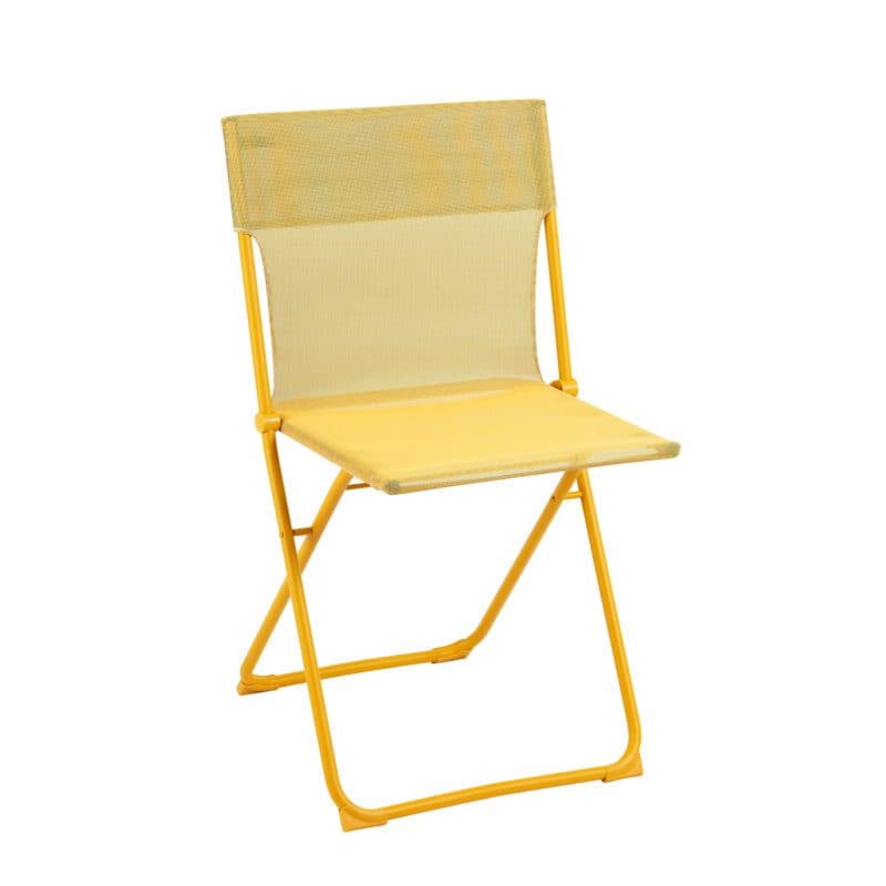 Lafuma "Balcony" Klappstuhl, Stahlrohr miel, Batyline® miel