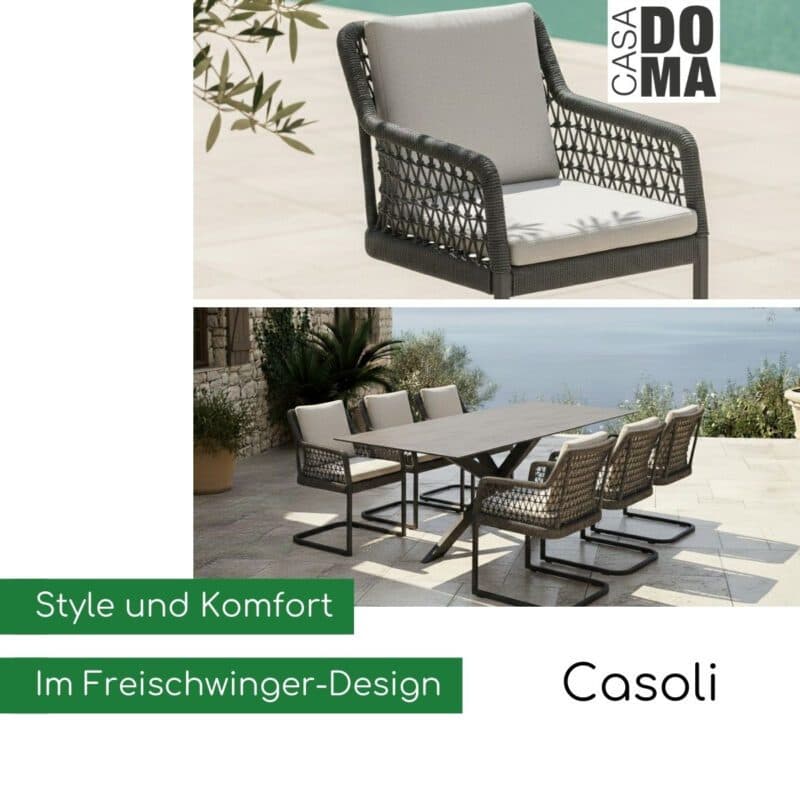 CASA DOMA "Casoli" Freischwinger (Bild KI-generiert)