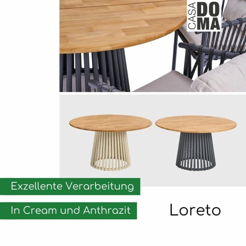 CASA DOMA "Loreto" Diningtisch