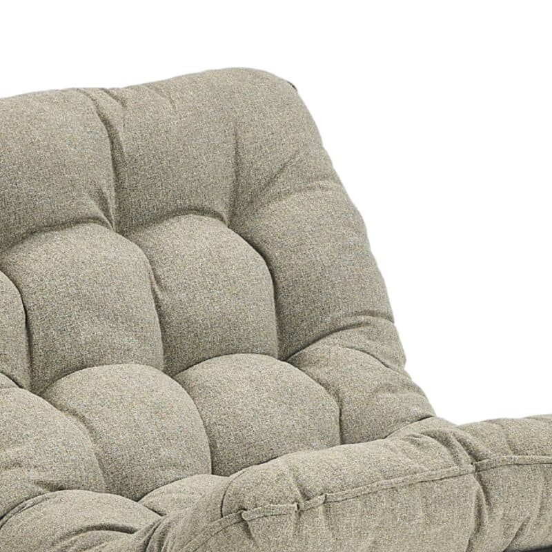 CASA DOMA "Paola" Schaukelstuhl, Bezug grün