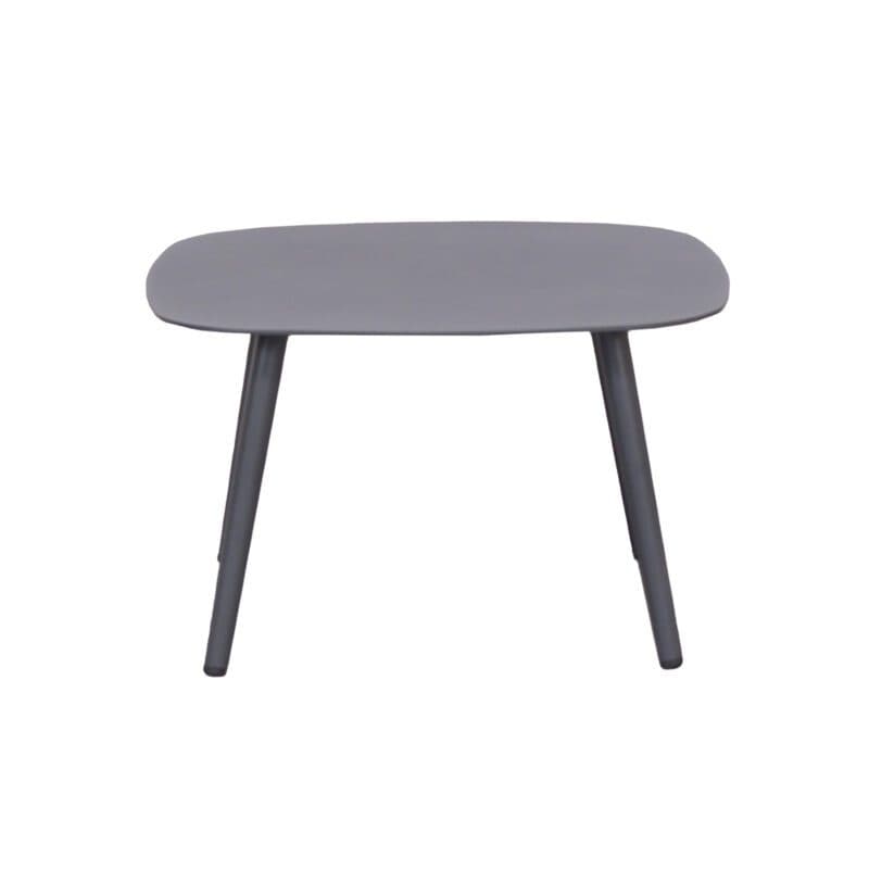 CASA DOMA “Rapello” Loungetisch-Set, Aluminium anthrazit, 60x60 cm