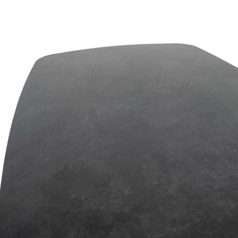 Lesli Living "Geneva" Loungetisch 135x83 cm, höhenverstellbar, Aluminium matt anthrazit, Tischplatte Sinterstein