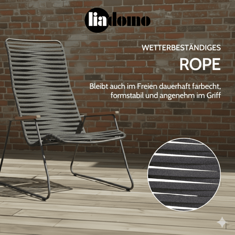 Liadomo "Atina" Loungesessel (Hintergrund KI-generiert)