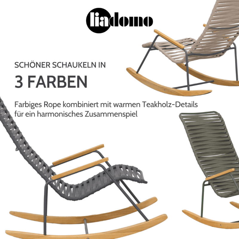 Liadomo "Atina" Schaukelsessel