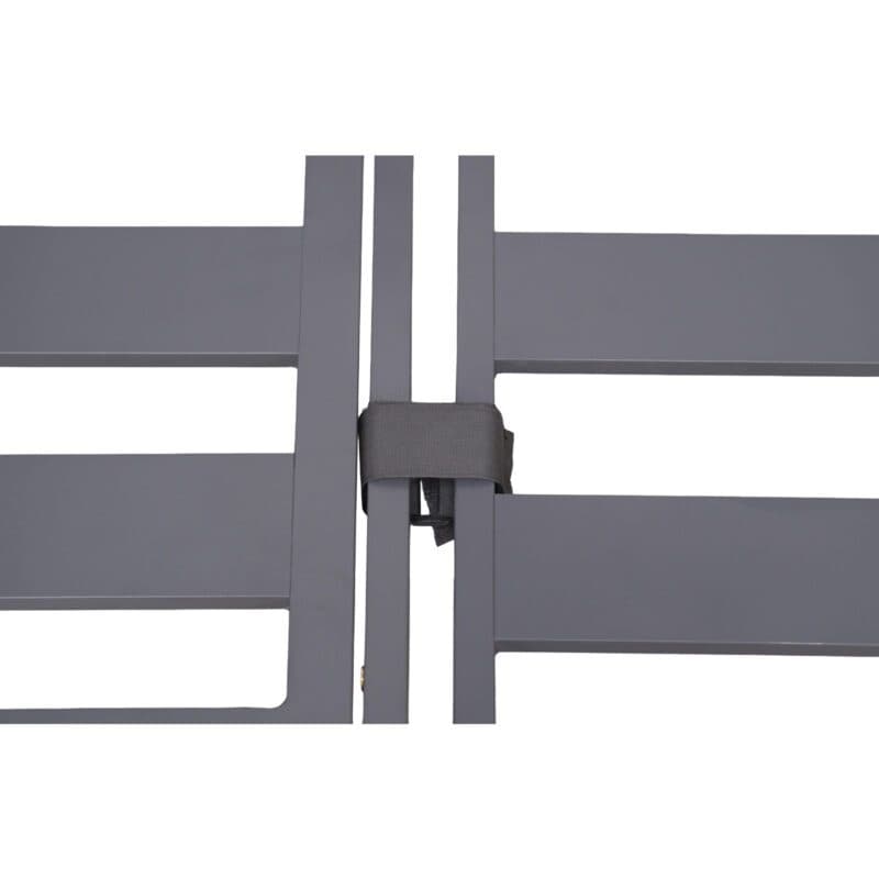 Liadomo "Formello" Loungeset, Gestelle Aluminium anthrazit, Verbindung der Module