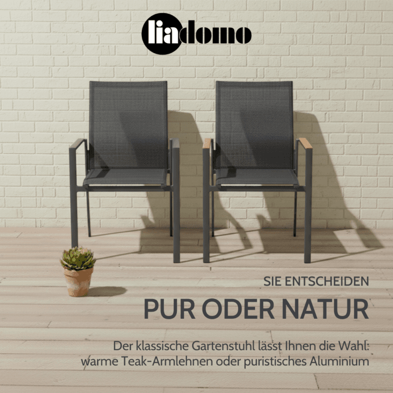 Liadomo "Limbadi" Stapelstuhl (Bild KI-generiert)