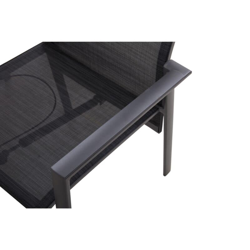 Liadomo "Limbadi Move" Hochlehner mit verstellbarer Rückenlehne, Gestell Aluminium anthrazit, Armlehnen Aluminium anthrazit