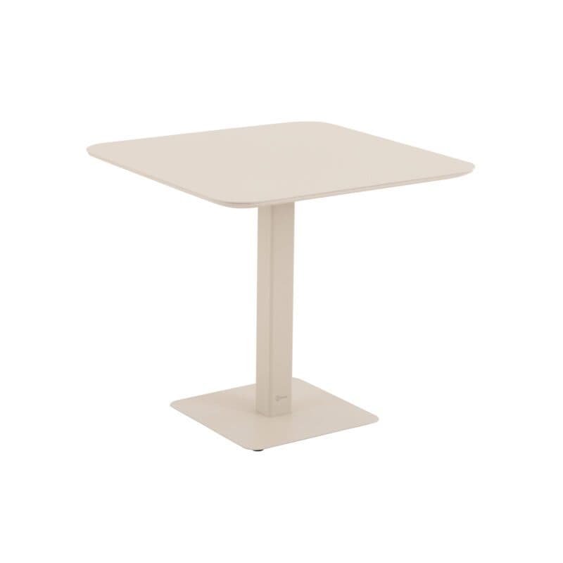 Liadomo "Torano" Klapptisch, Gestell und Tischplatte Aluminium cream