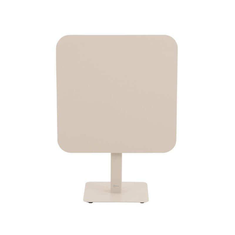 Liadomo "Torano" Klapptisch, Gestell und Tischplatte Aluminium cream