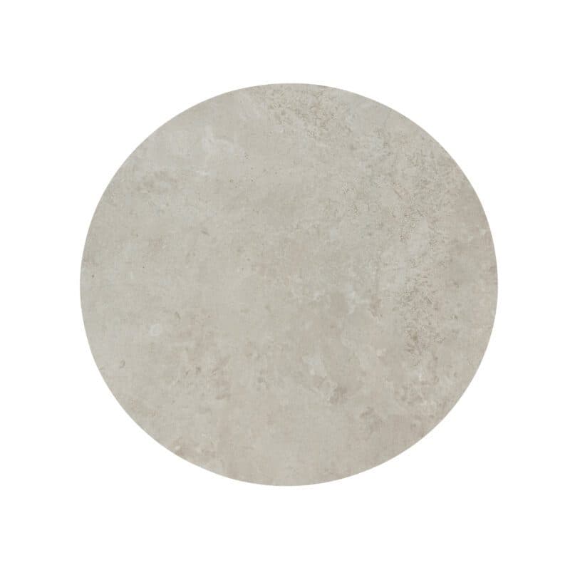 4Seasons Outdoor "Prado" Gartentisch Ø 130 cm, Gestell Edelstahl terre, Tischplatte Keramik terre