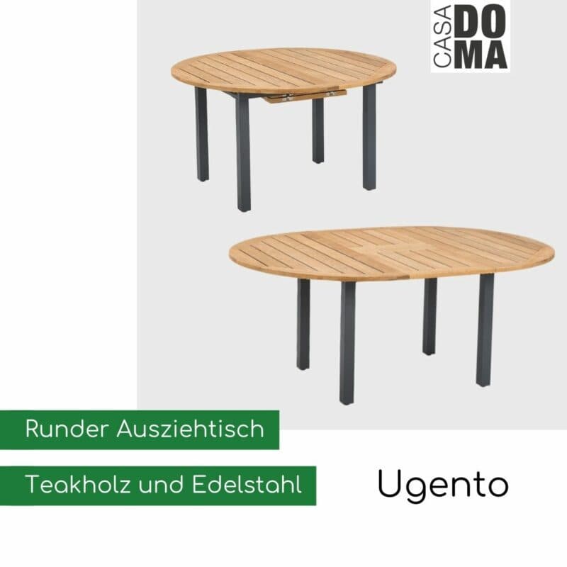 CASA DOMA "Ugento" Ausziehtisch (Bild KI-generiert)