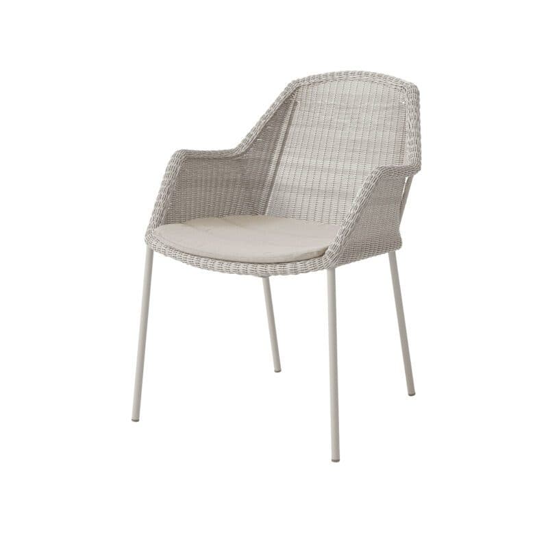 Cane-line "Breeze" Stapelstuhl, Geflecht sand, Sitzkissen sand