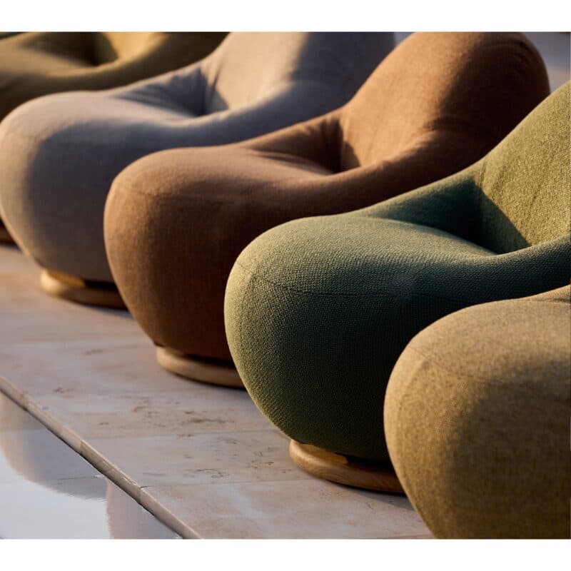 Cane-line "Gem" Loungesessel mit Teak-Drehfuß