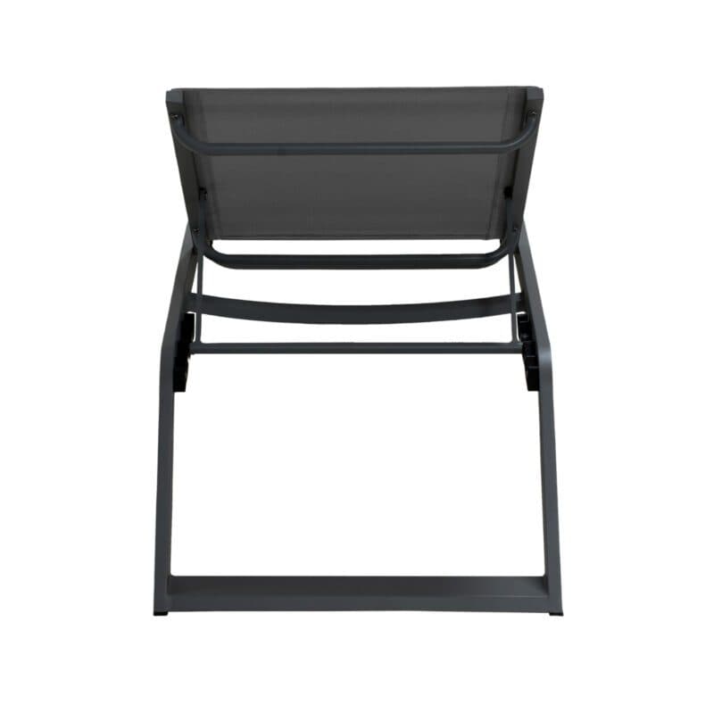 Cane-line "Siesta" Sonnenliege, Aluminium und Cane-line Tex grau