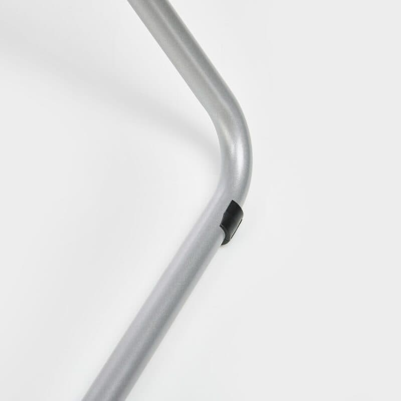 Kettler "Slight" Klapphocker, Aluminium silber, Textilgewebe grau