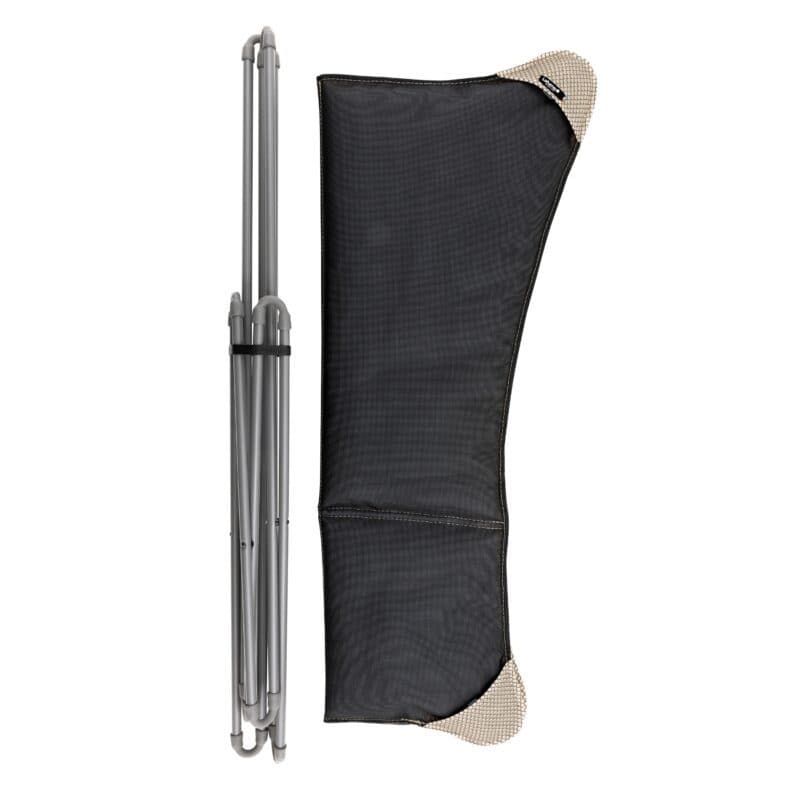 Lafuma "Pop Up XL BeComfort®" Relaxsessel, Stahlrohr titane, Bespannung BeComfort® moka