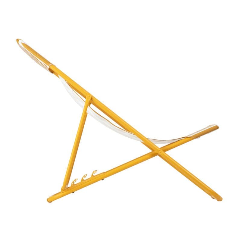 Lafuma "Maxi Transat Airlon®" Liegestuhl, Stahlrohr miel, Bespannung Airlon® miel