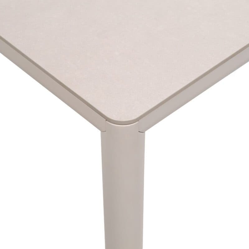 NARDI "Piave" Gartentisch, Aluminium corda, HPL corda