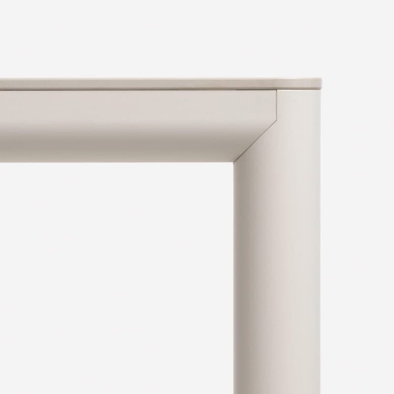 NARDI "Piave" Gartentisch, Aluminium corda, HPL corda