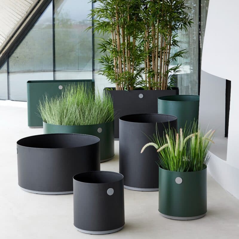 Cane-line "Grow" Pflanzgefäße Aluminium
