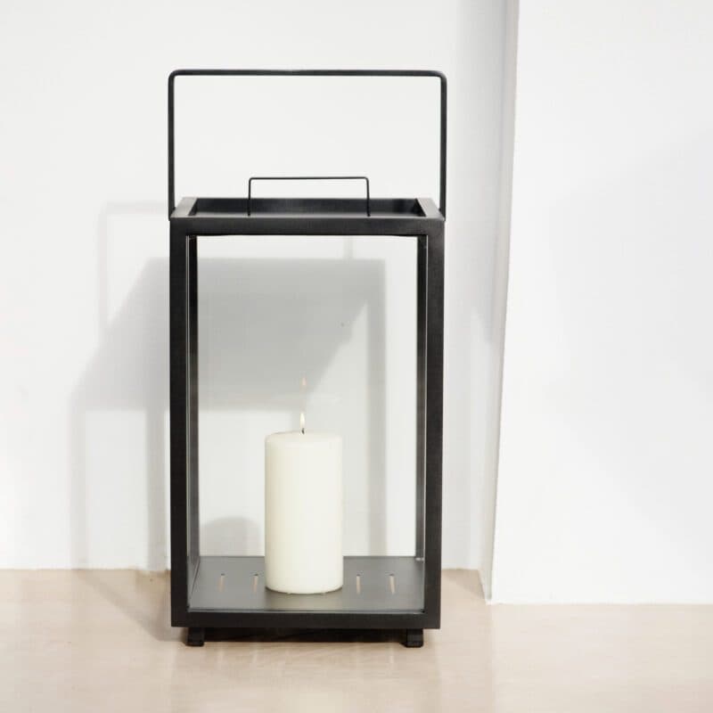 Cane-line "Lighthouse" Laterne, Aluminium lavagrau