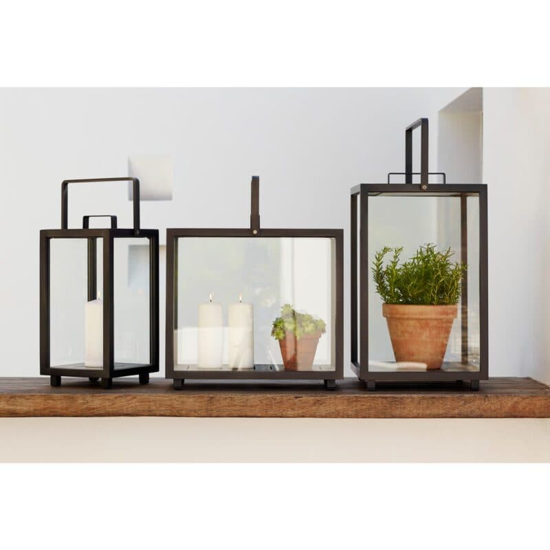 Cane-line "Lighthouse" Laterne, Aluminium lavagrau