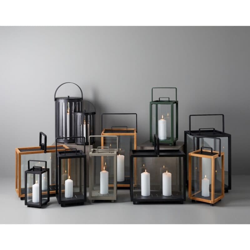 Cane-line "Lighthouse" Laterne, Teakholz/Aluminium