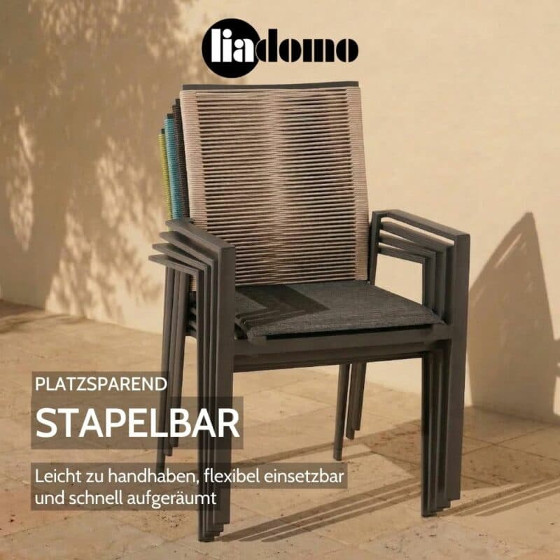 Liadomo "Limbadi" Gartenstuhl (Bild KI-generiert)