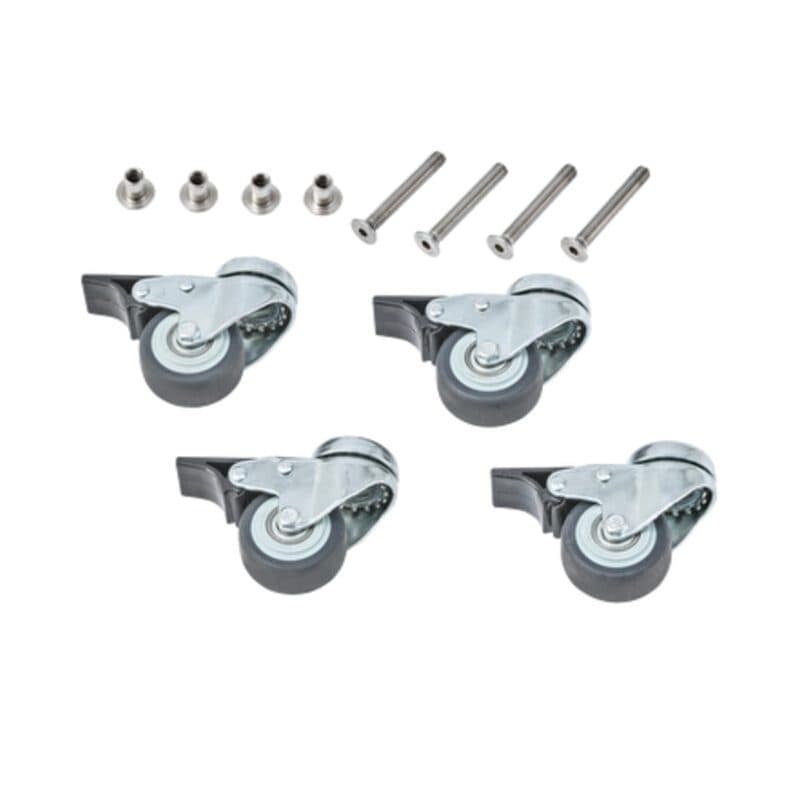 Glatz Rollen-Set zu Sockel Z 40/55/90/120 kg, Ausführung Stahl verzinkt