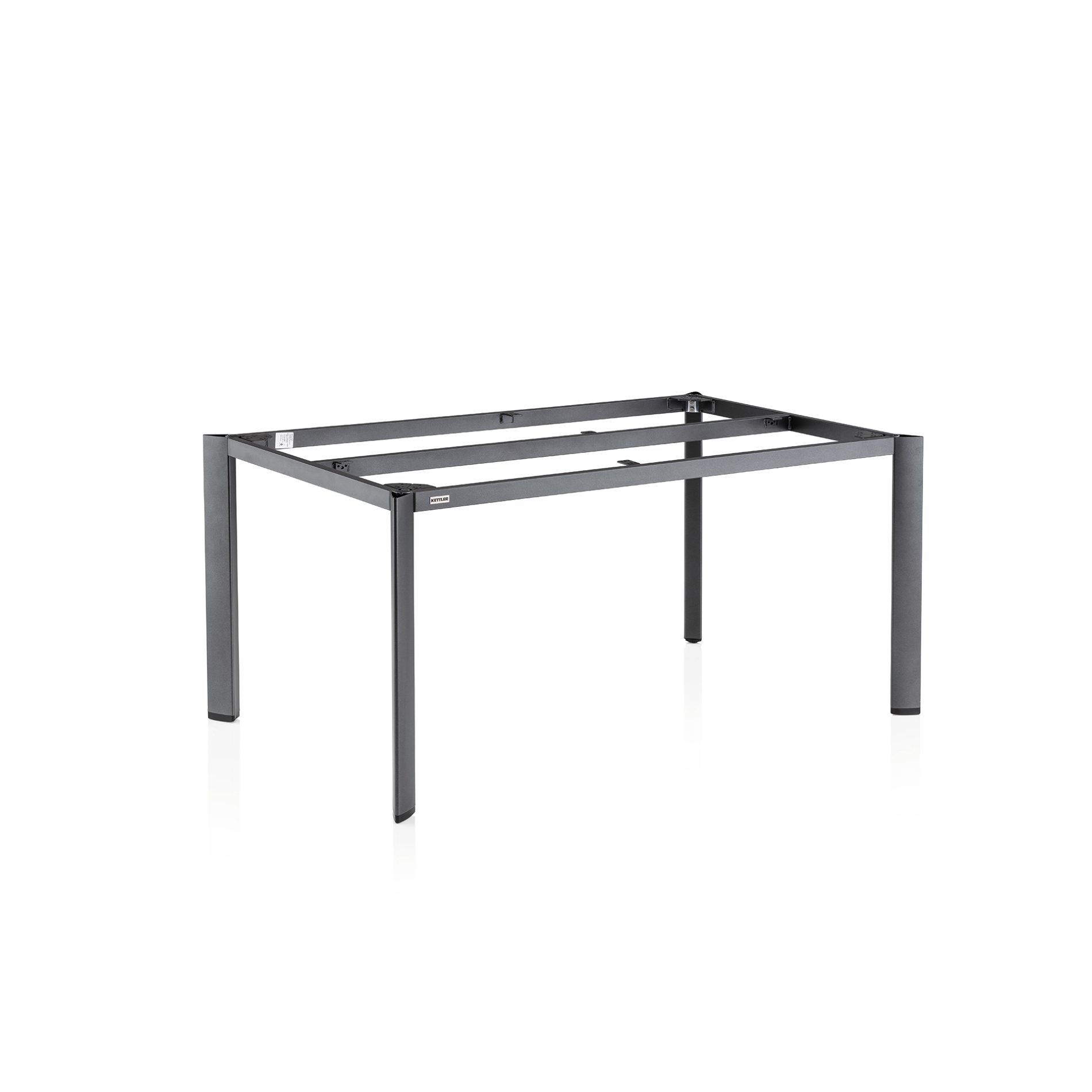 Kettler "Edge" Tischgestell 160x95 cm, Aluminium anthrazit