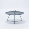 Tray Table "Eyelet" von Houe, Durchmesser 70 cm, grau