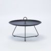 Tray Table "Eyelet" von Houe, Durchmesser 70 cm, schwarz