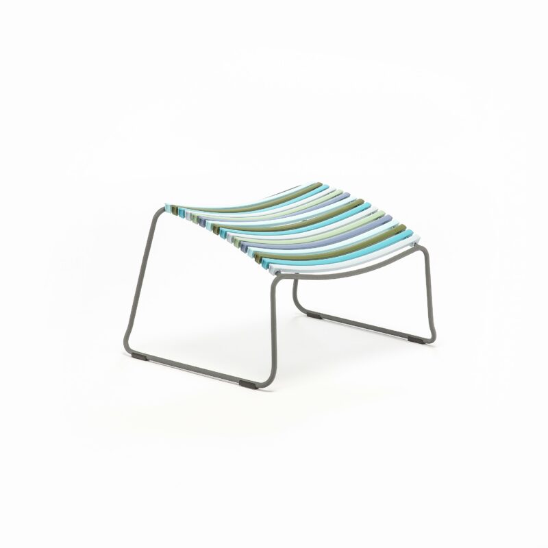 Hocker "Click" von Houe, Farbe bunt - kühle Farben