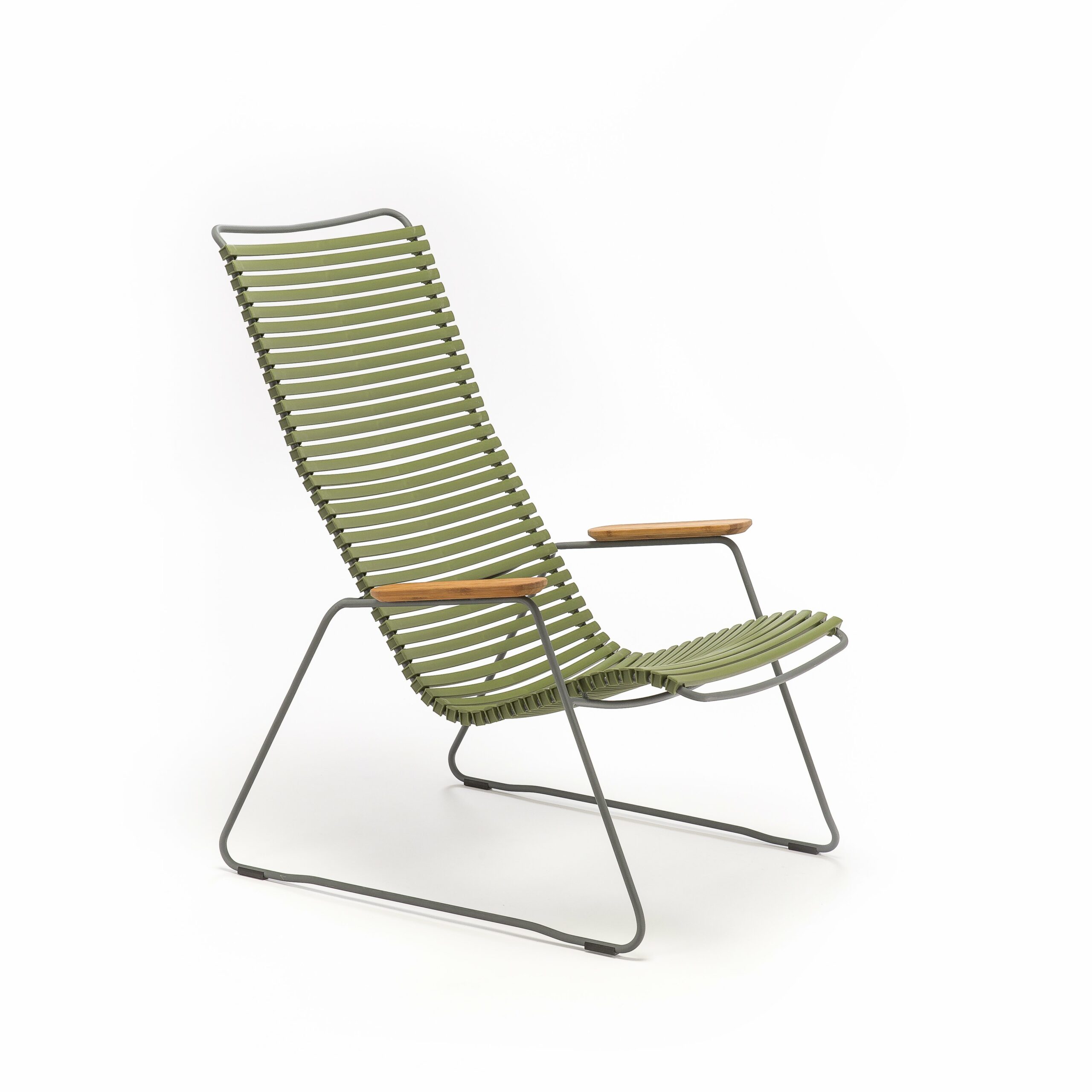 Houe "Click" Lounge Chair, Farbe olivgrün
