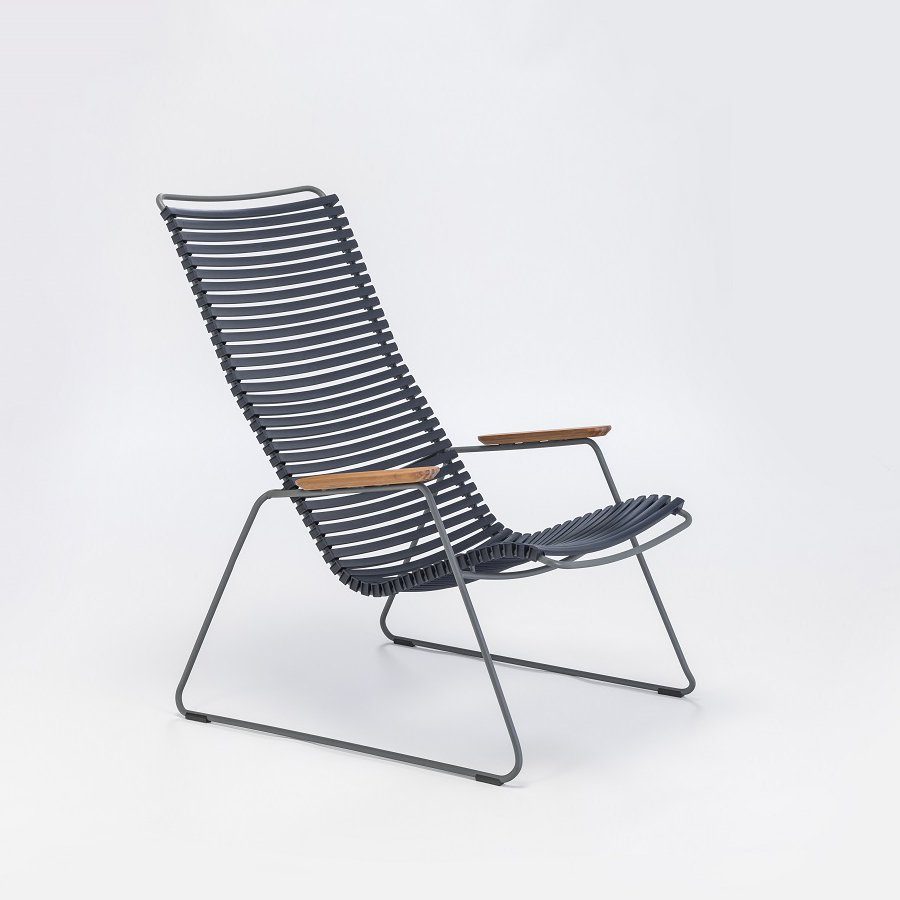 Lounge Chair "Click" von Houe, Farbe dunkelblau
