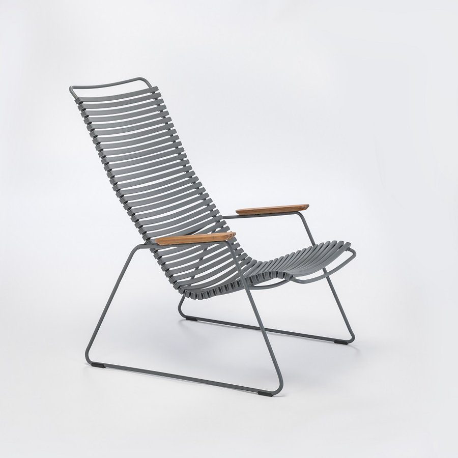 Lounge Chair "Click" von Houe, Farbe dunkelgrau