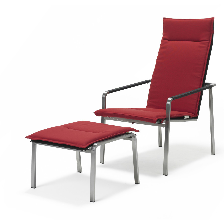 Solpuri "Jazz" Deck Chair Edelstahl/Softex
