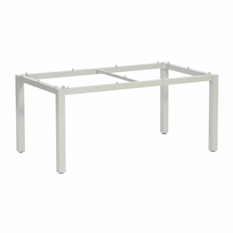 SonnenPartner Tischgestell "Base" 160x90 cm, Alu silber