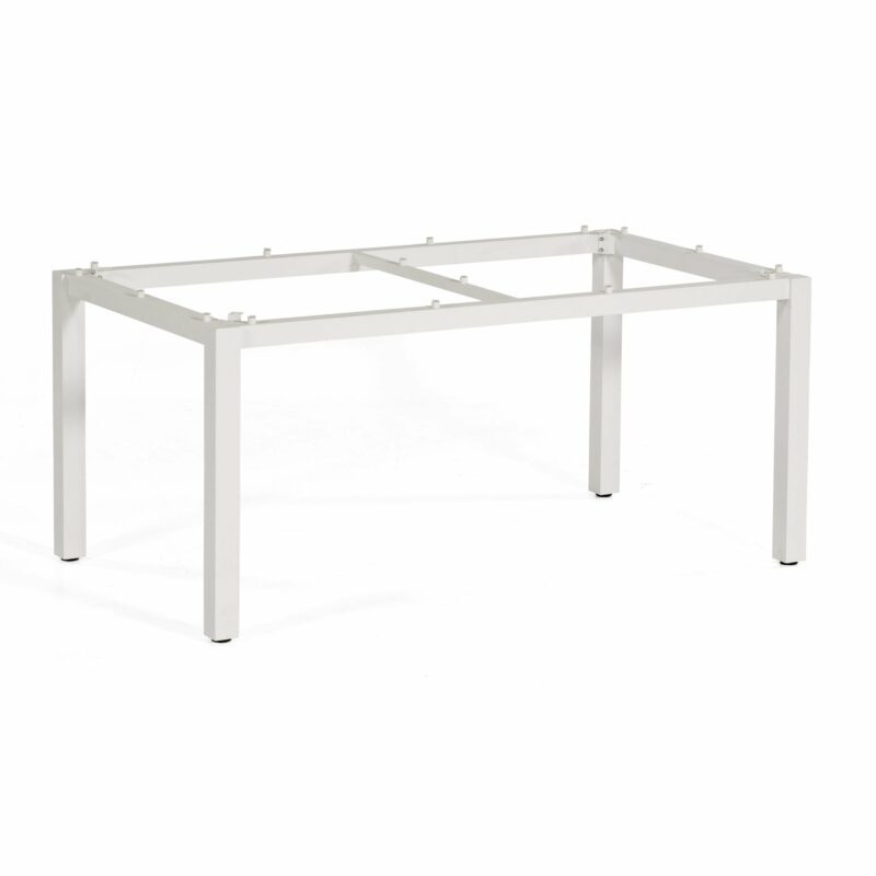 SonnenPartner Tischgestell "Base" 160x90 cm, Alu weiß