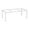 SonnenPartner Tischgestell "Base" 200x100 cm, Alu weiß