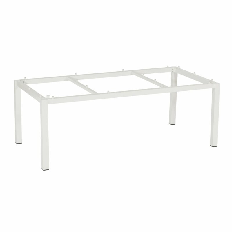 SonnenPartner Tischgestell "Base" 200x100 cm, Alu weiß