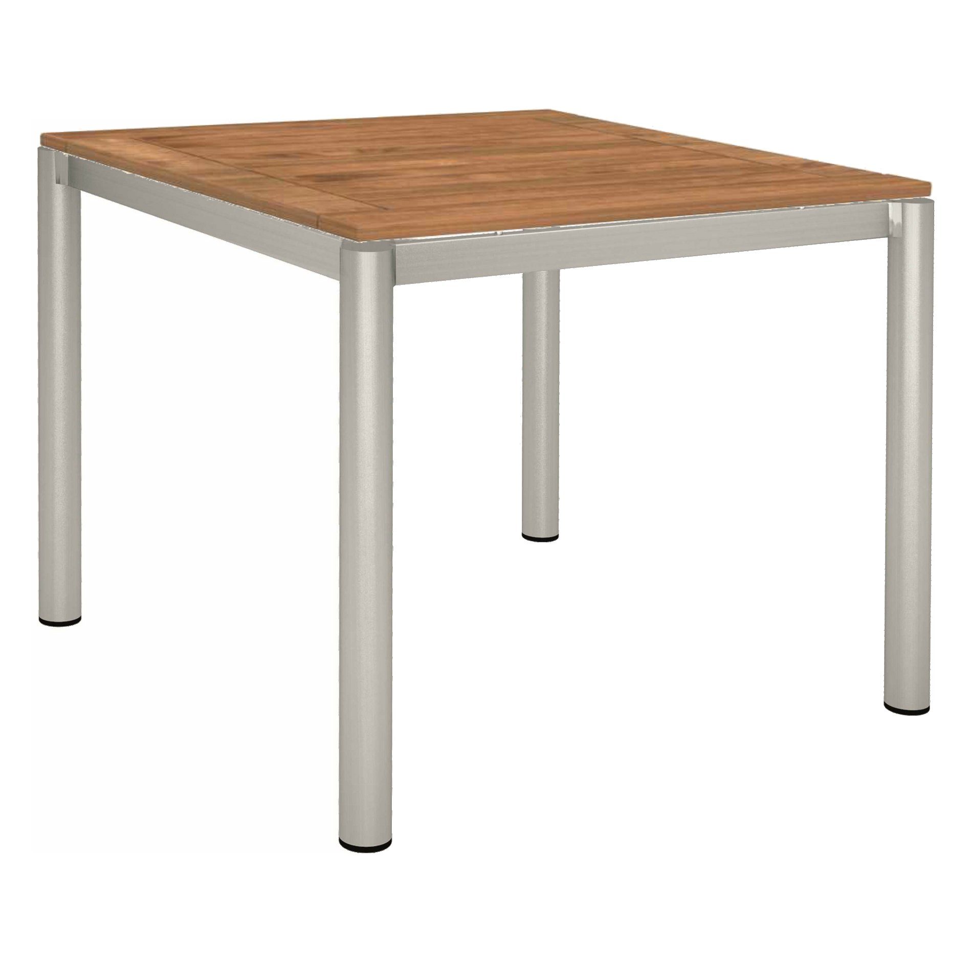 Stern Tischsystem Gartentisch Edelstahl/Teak
