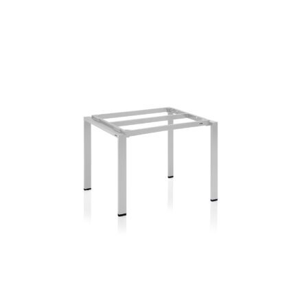 Kettler Float Tischgestell, Aluminium silber, Größe 95x95 cm