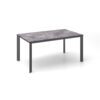 Kettler "Edge" Gartentisch, Gestell Aluminium anthrazit, Tischplatte HPL anthrazit, 160x95 cm