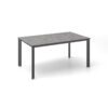 Kettler "Edge" Gartentisch, Gestell Aluminium anthrazit, Tischplatte HPL Kalksandstein, 160x95 cm
