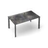 Kettler "Edge" Gartentisch, Gestell Aluminium anthrazit, Tischplatte HPL Titanit anthrazit, 160x95 cm