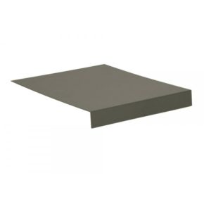Stern Tablett L-Form, Aluminium taupe