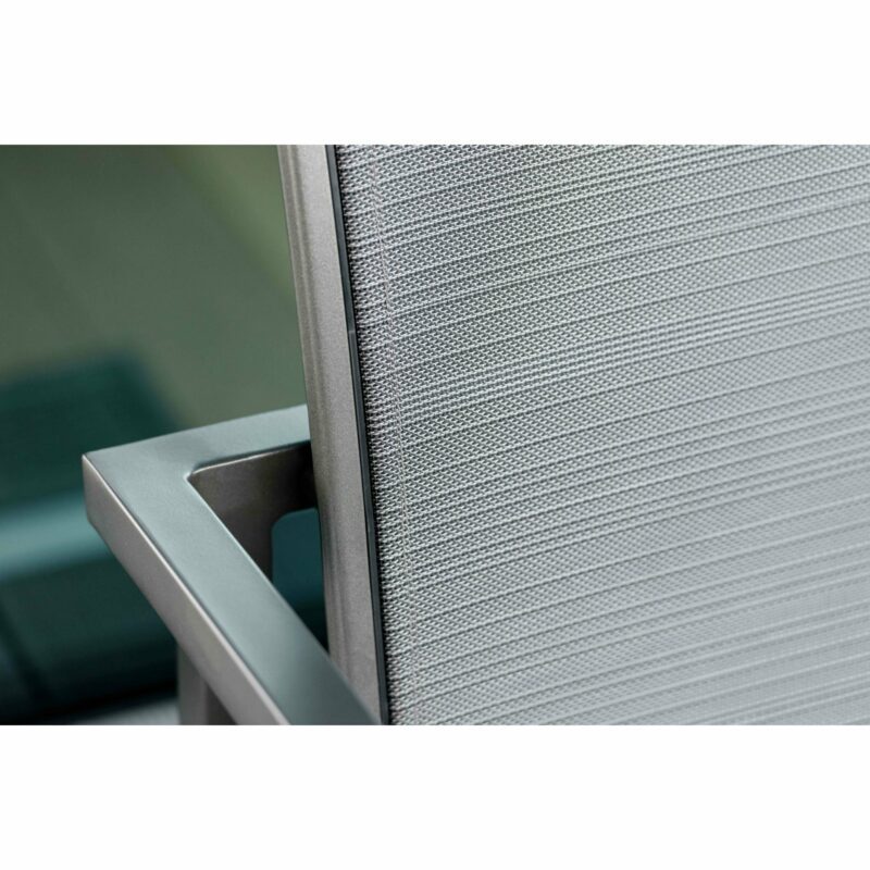 Stern "Skelby" Loungeserie, Gestell Aluminium anthrazit, Textilenbezug karbon