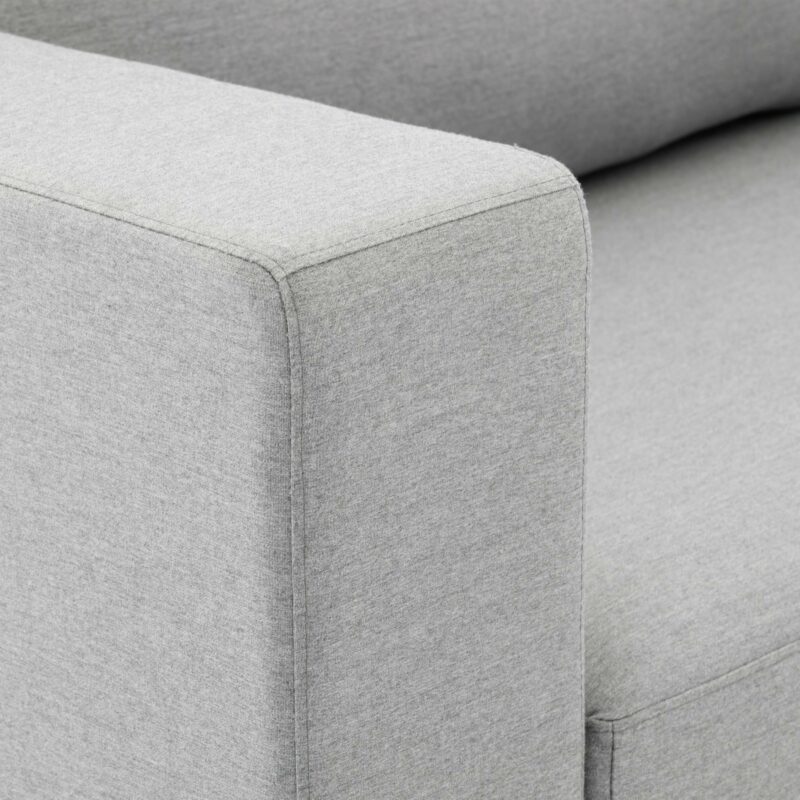 Kettler "Ego" Lounge-Set, Textilgewebe Sunbrella flanelle (grau meliert)