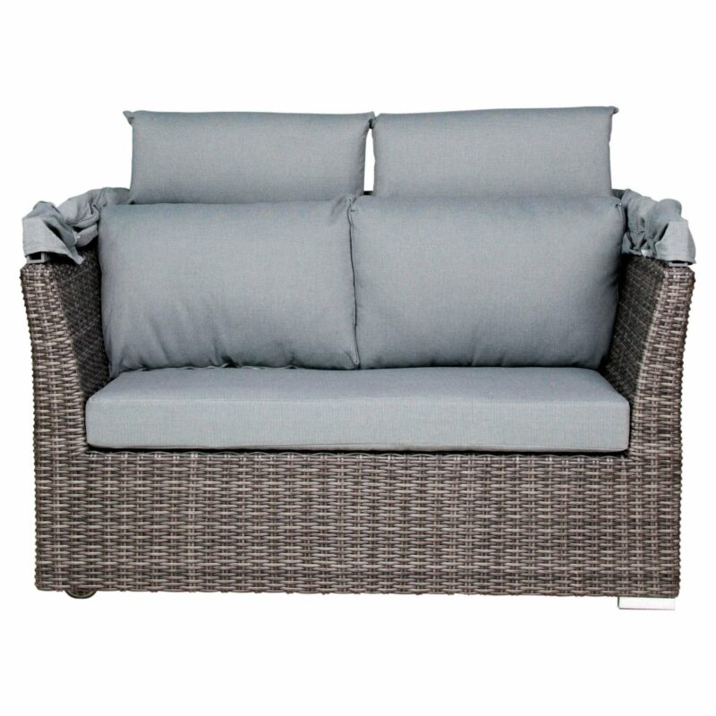 Zebra "Jack Lounge Junior", taupe, mit Kopfstützen und Sonnendach